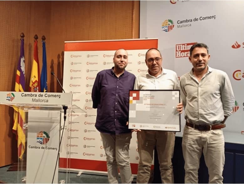 AFTRANS INTERNACIONAL recibe el Accésit de Internacionalización en el Concurso Pyme del Año 2025 – Islas Baleares